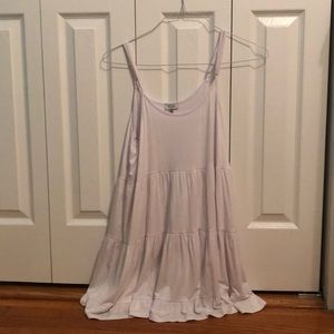 TOBI flowy white dress